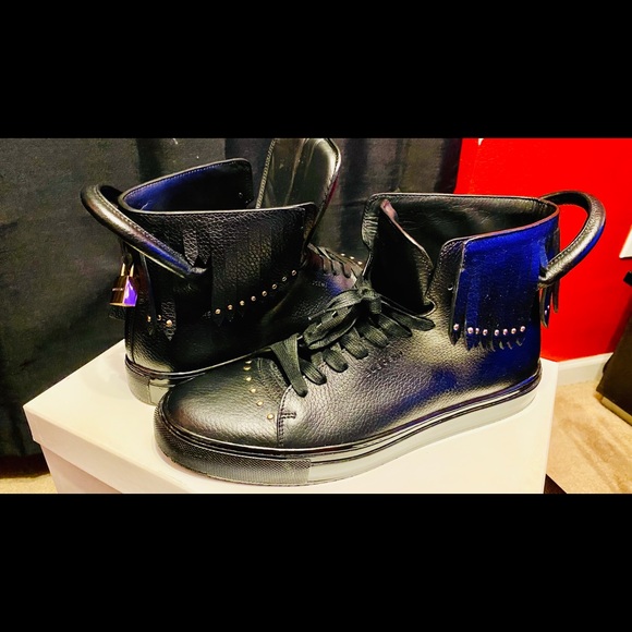 Buscemi High Top Handle Sneakers - Picture 2 of 6